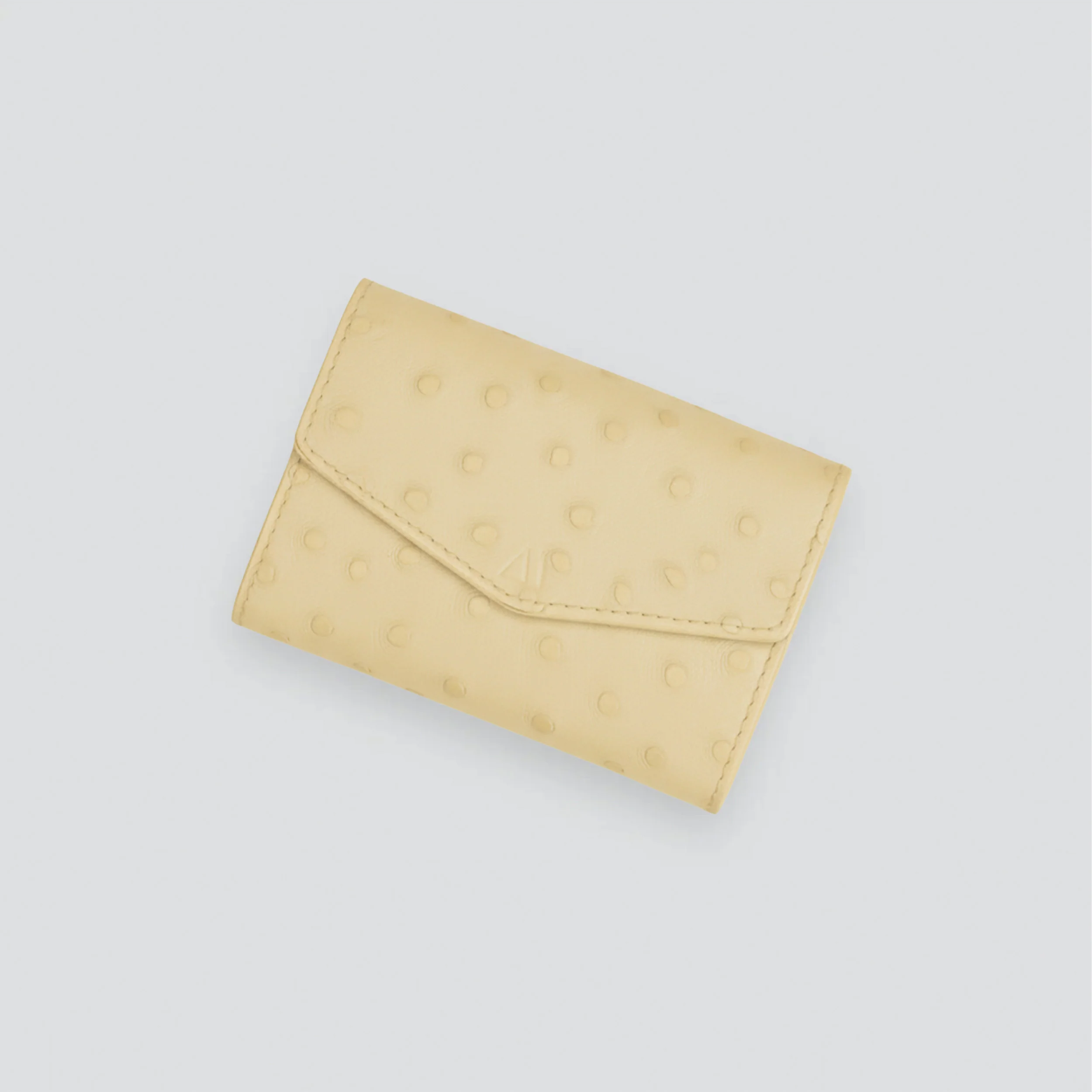 Envelope Pouch - ostrich butter yellow