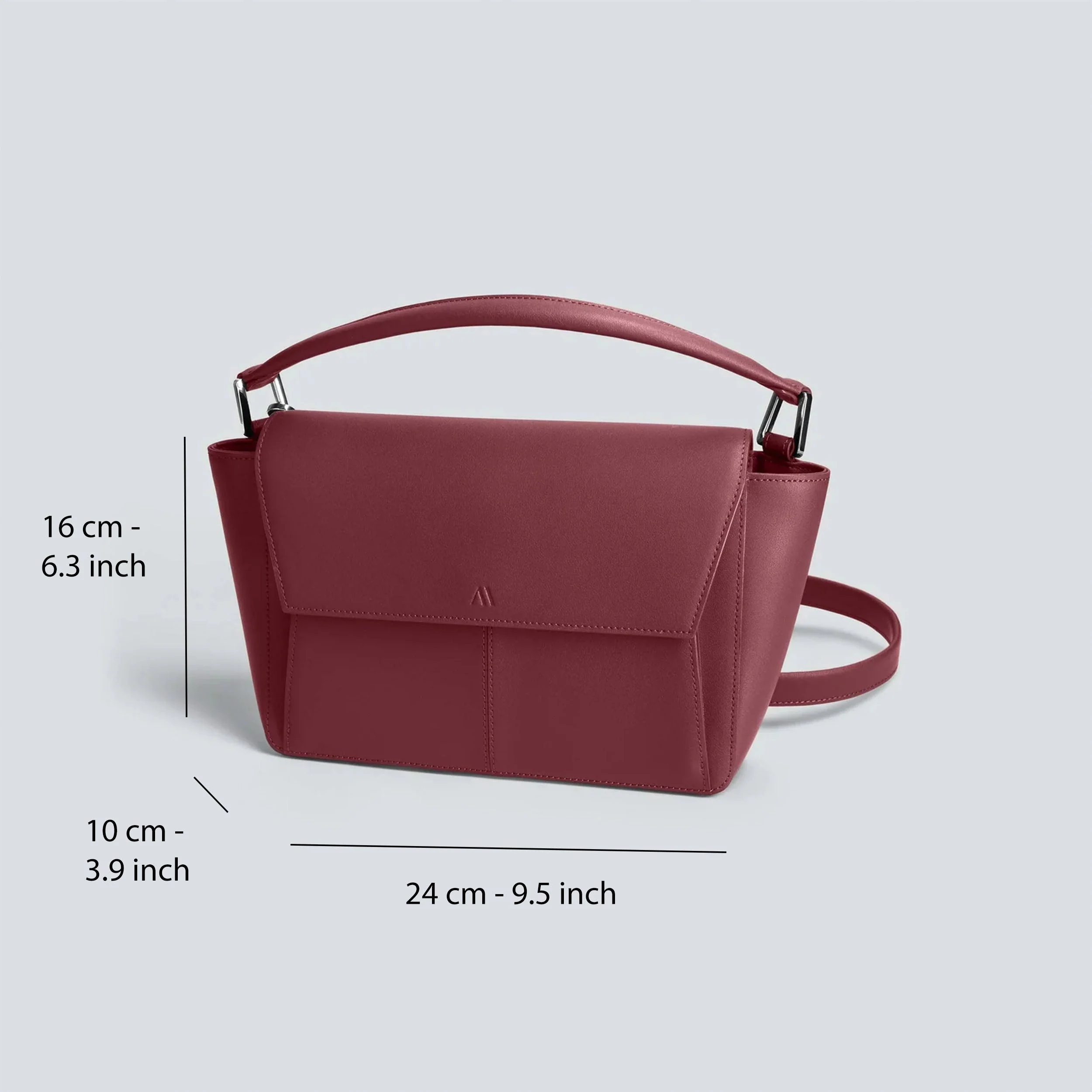 Ikon Shoulder Bag - merlot - Image 5