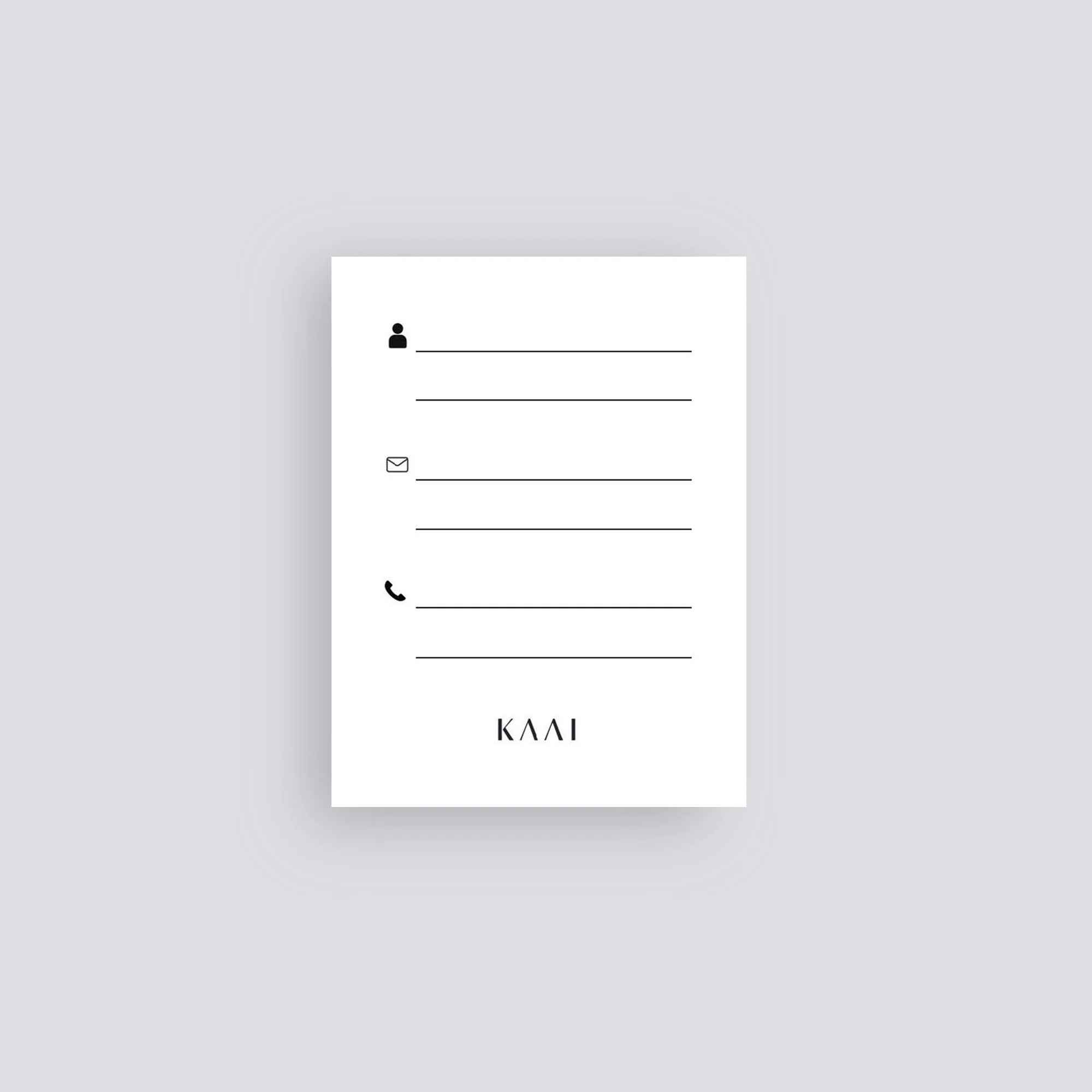 Luggage Tag - black - Image 2