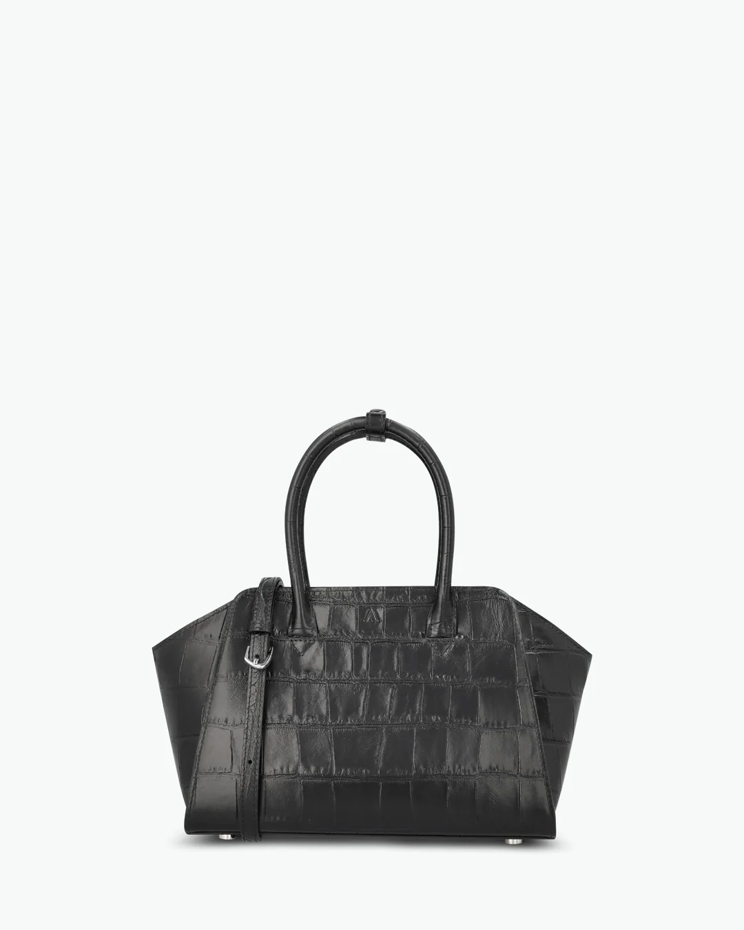 Mini Voyager - soft croco black