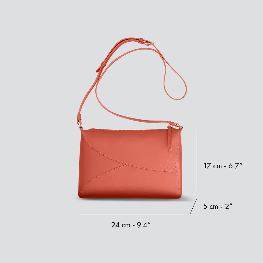 Rebel Clutch - soft touch terracotta - Image 5