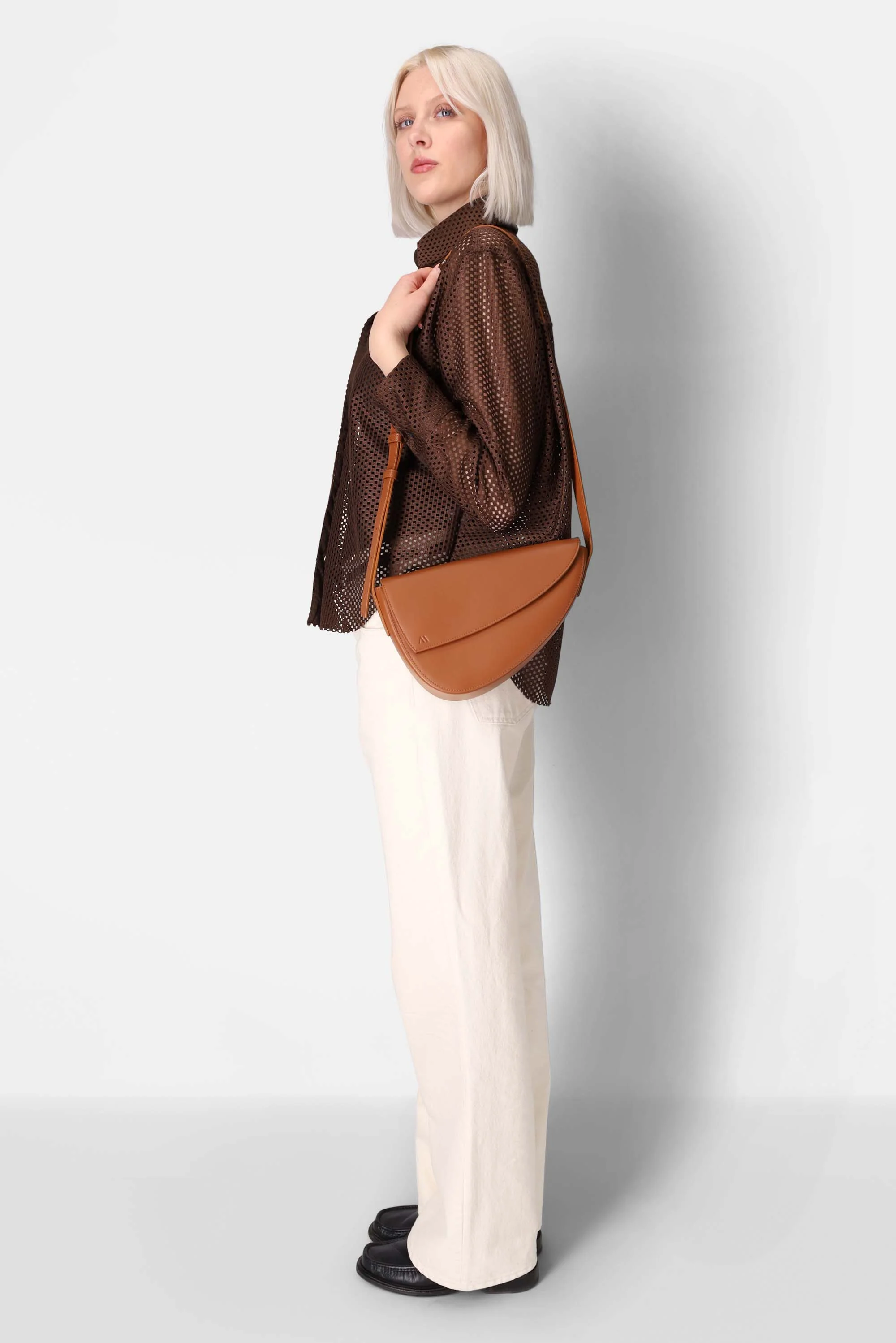 Rebel Cross Body - suede espresso - Image 6