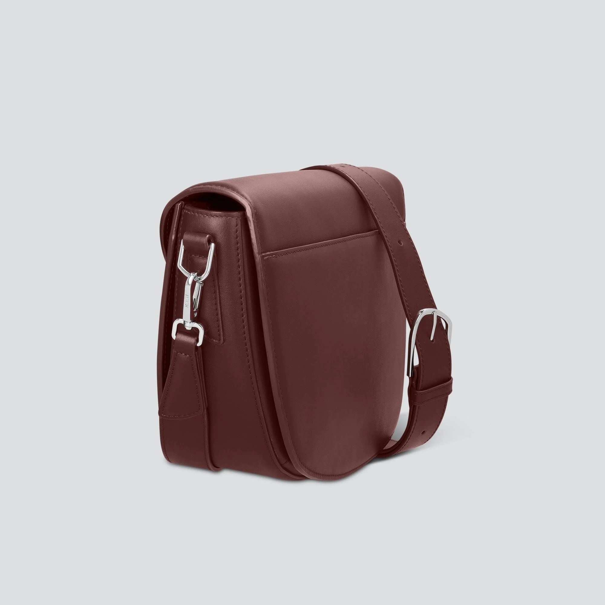 Rebel Saddle Bag - soft touch garnet brown - Image 3